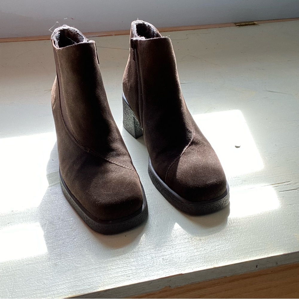 Aquatalia Brown Ankle Boots